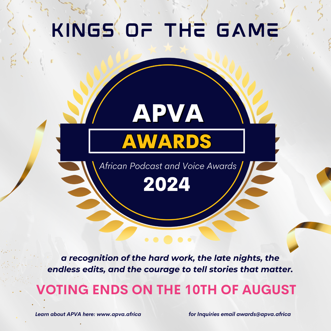APVA Partners with Tony Doe Media as a Watch Party Host for the African Podcast and Voice Awards, 2024