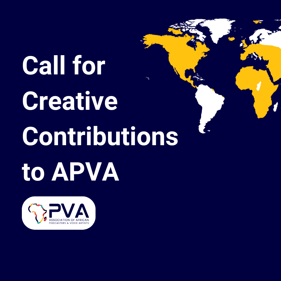 Call for Creative Contributions to APVA