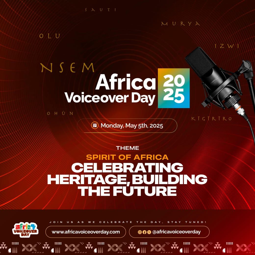 Join the Celebration: How to Participate in Africa Voiceover Day 2025